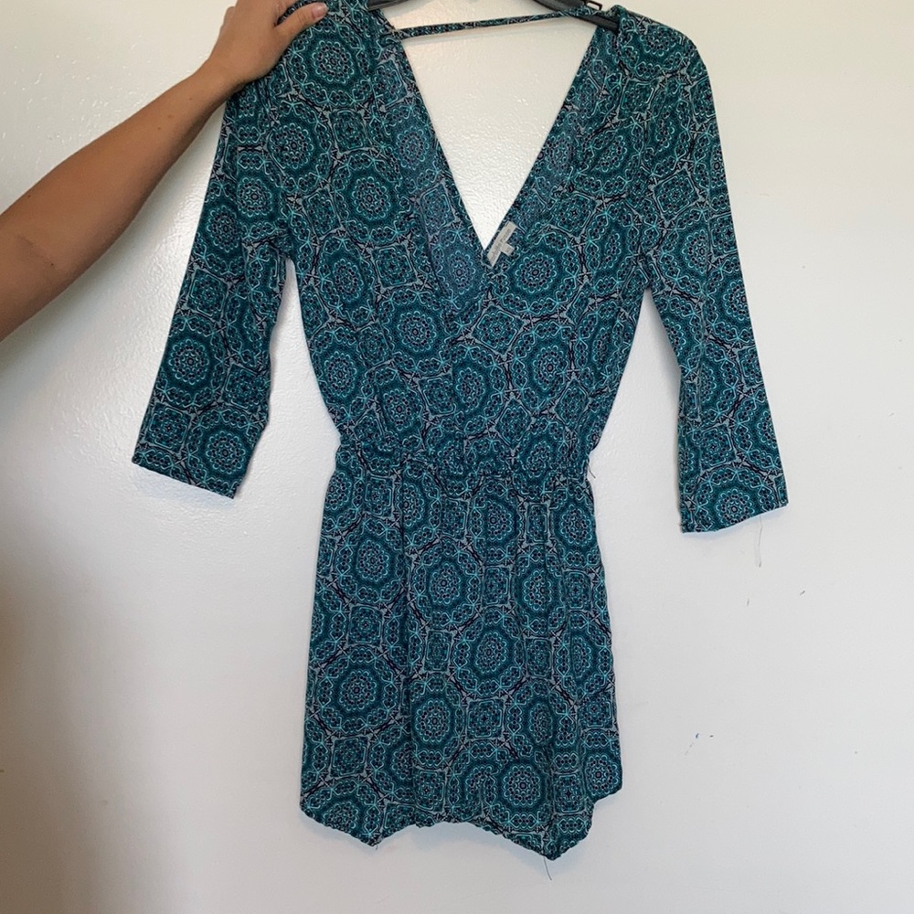 Turquoise romper